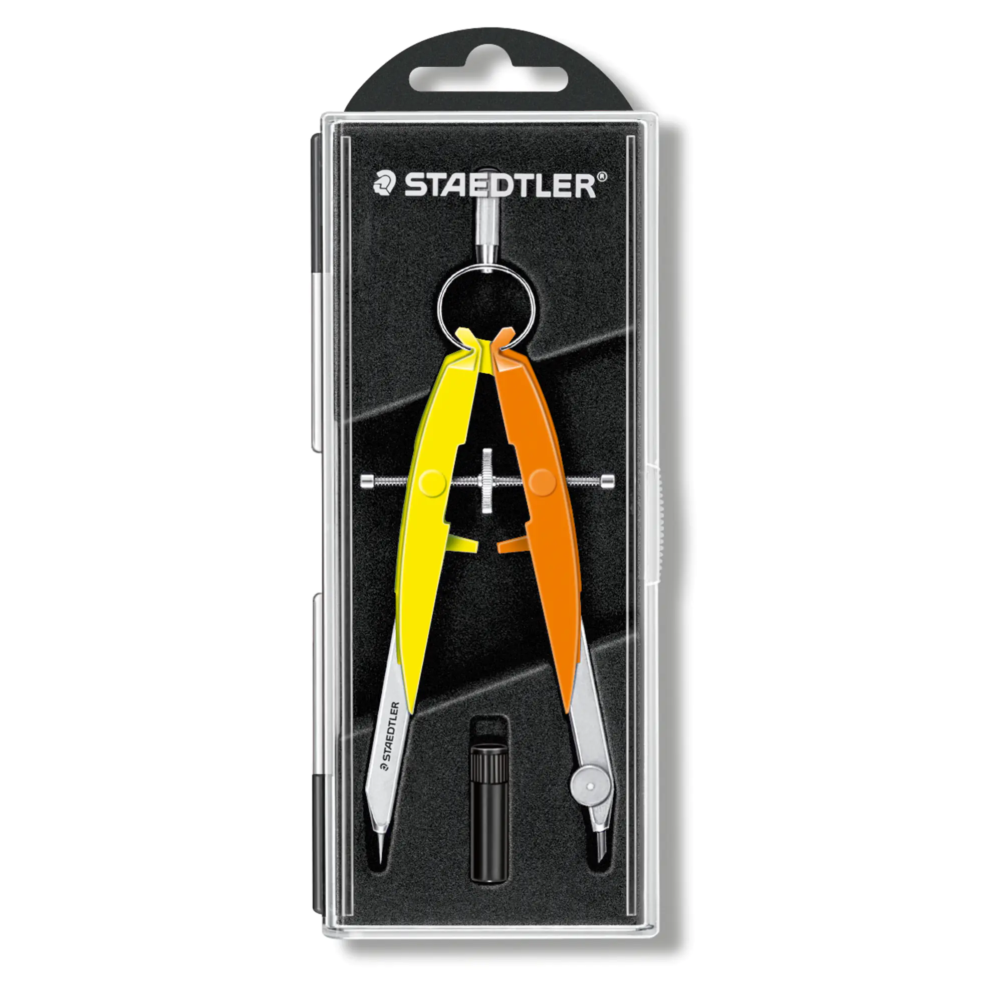 Staedtler Zirkel Mars Comfort NEON 3 gelb/orange aus der Kategorie Schreibtischzubehör