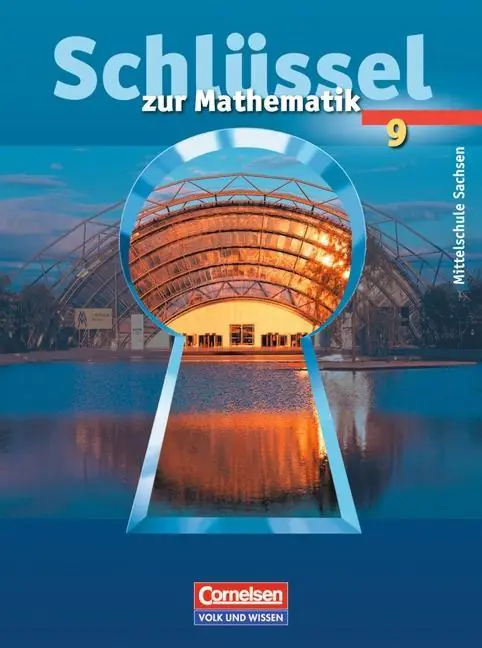 Schlüssel zur Mathematik 9. Schuljahr. Schülerbuch. Mittelschule aus der Kategorie Mathematik