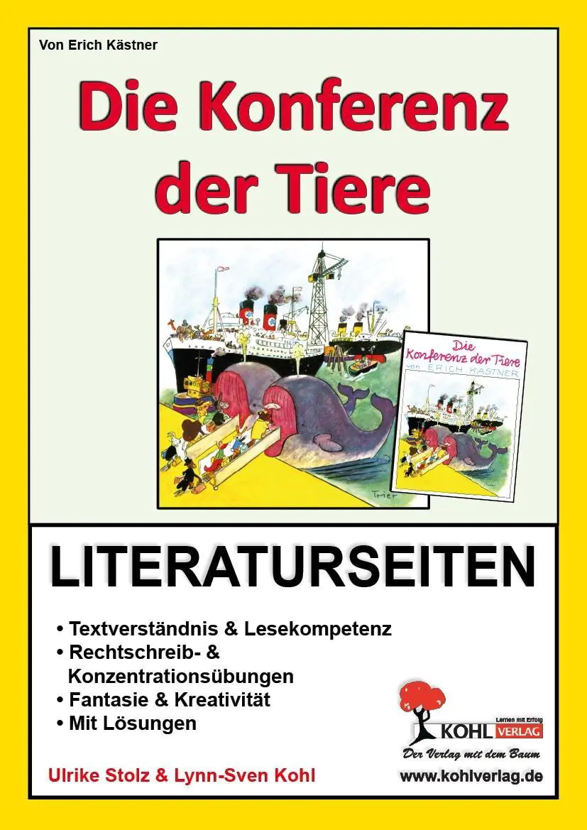 Konferenz der Tiere / Literaturseiten aus der Kategorie Deutsch