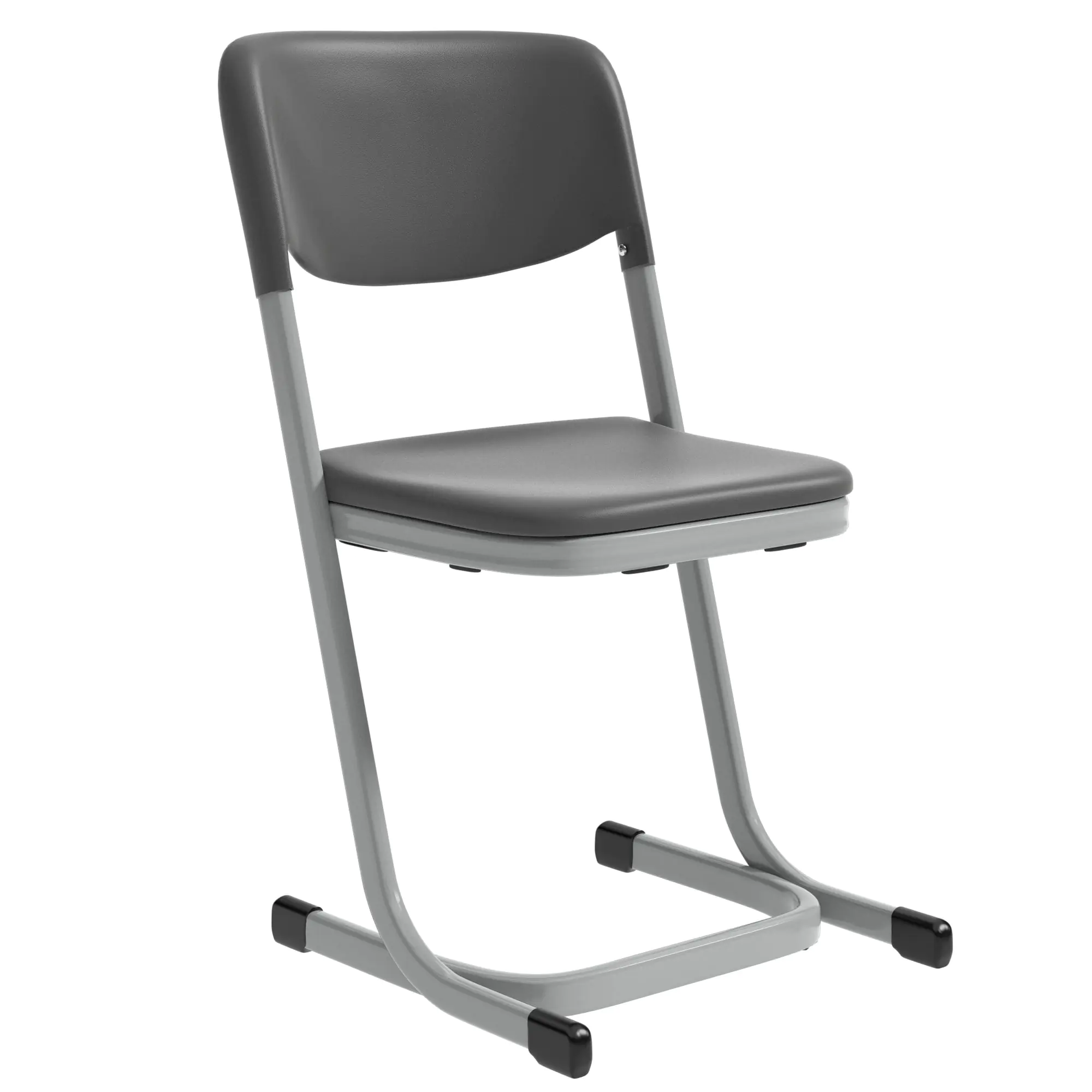 Schülerstuhl, Luftpolster, geschlossener Sitzträger, Doppel-U-Fuß,