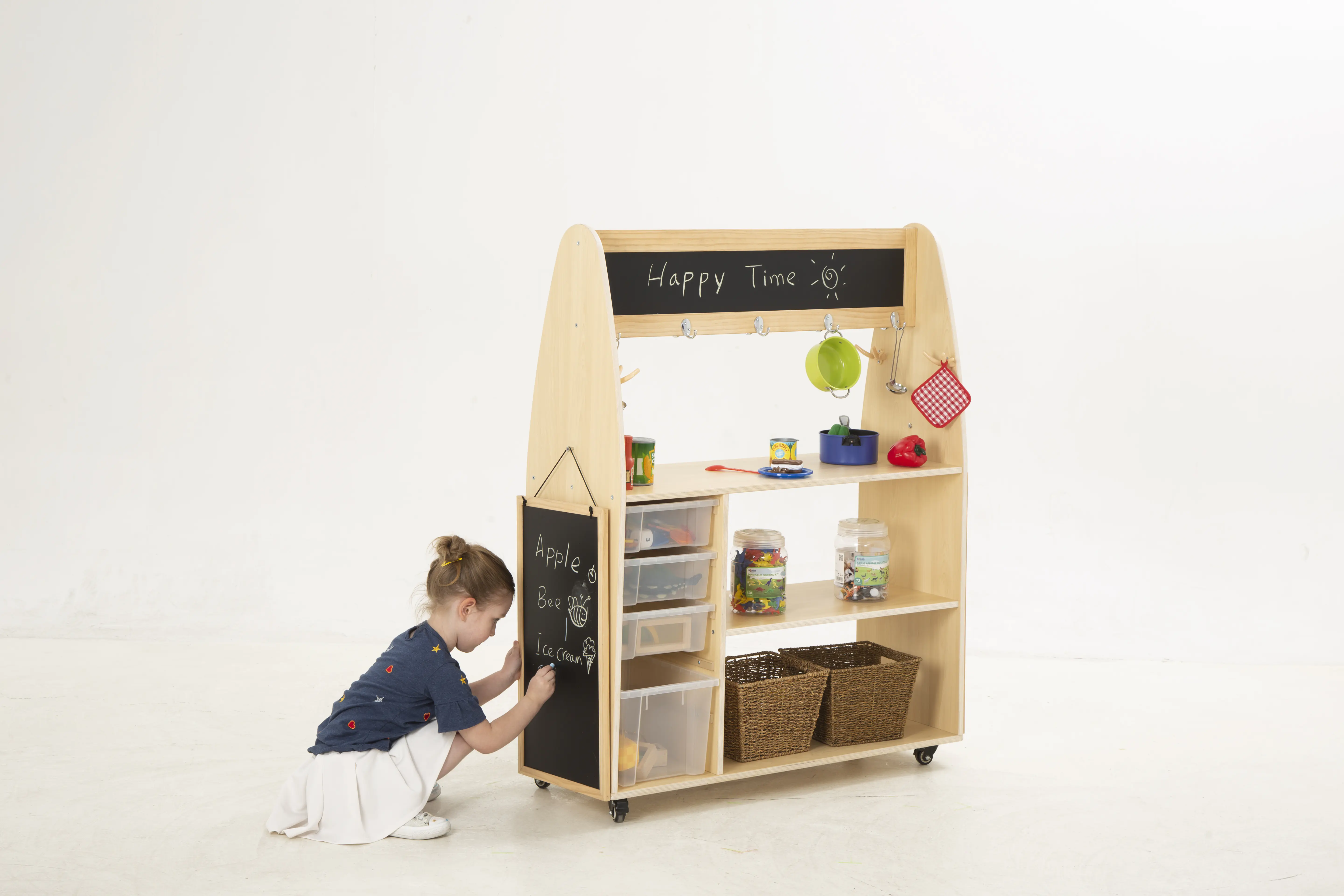 Wisdom Owlaf | Spielstation mobil | 100 x 39 x 128 cm | Holz aus der Kategorie Neu: Wisdom-Möbel