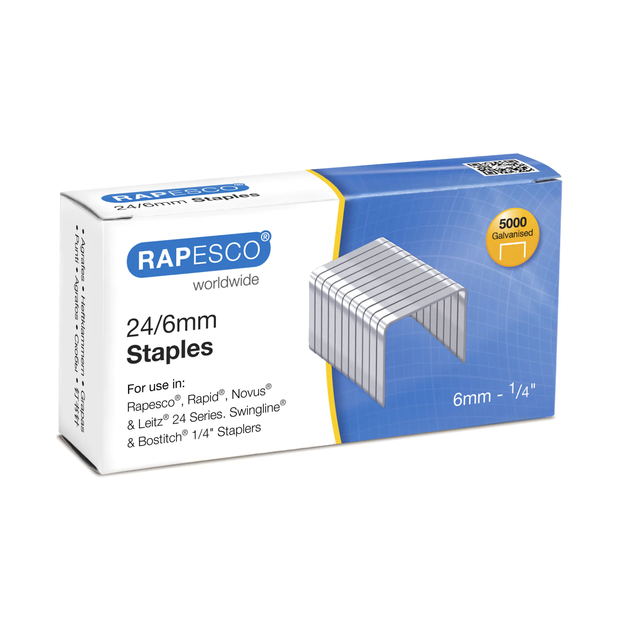 Rapesco Heftklammern 24/6mm 5.000 St./Pack. aus der Kategorie Klammern