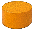 Sitzelement, Hocker rund XL, Durchmesser 56 cm, Höhe 45 cm, Boden mit Anti-Rutsch Material