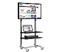 Flat-Screen-Wagen bis  42 Zoll Diagonale, Höhe 170 cm, 86x52 cm (B/T), aus der Kategorie Rollwagen