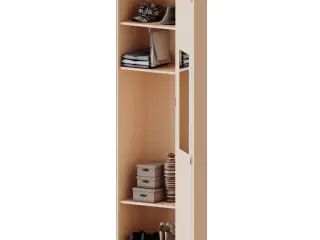 Garderobenschrank, 6 OH, 1 Tür, abschließbar,  links, B/H/T 60x226x50cm aus der Kategorie Garderobenschränke