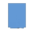 Endlos- Whiteboard mit lackierter farbiger Oberfläche, 100 x 150 cm aus der Kategorie Endlos-Boards
