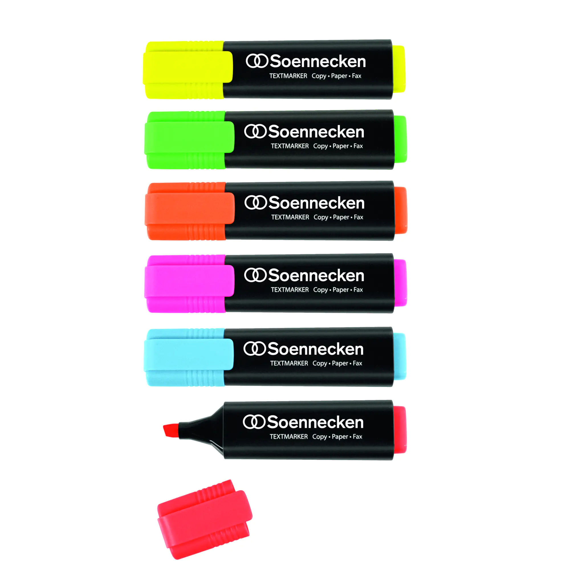 Soennecken Textmarker sortiert 6 St./Pack. aus der Kategorie Marker