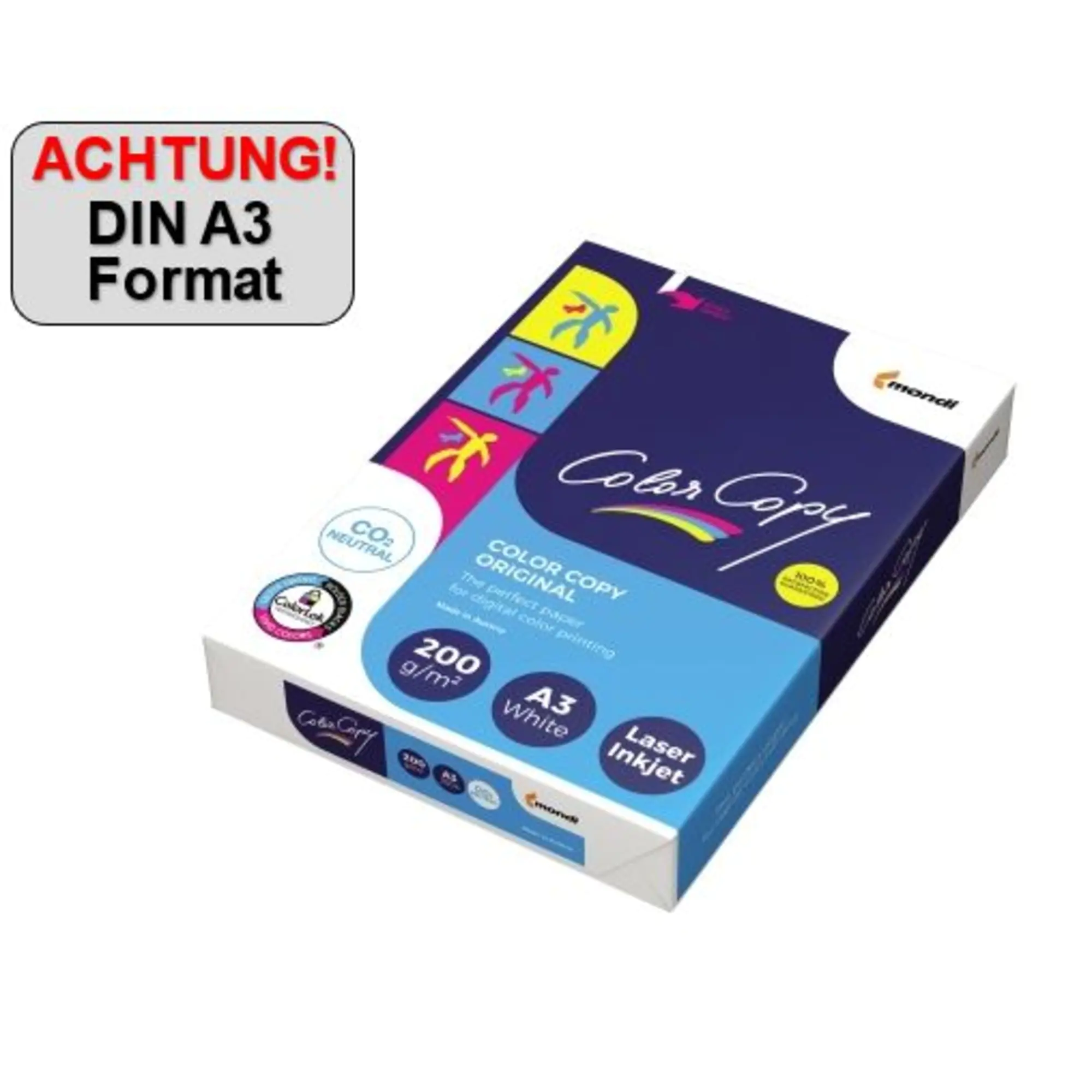 Color Copy Kopierpapier DIN A3 200g ws 250Bl. aus der Kategorie Kopier- & Druckerpapiere