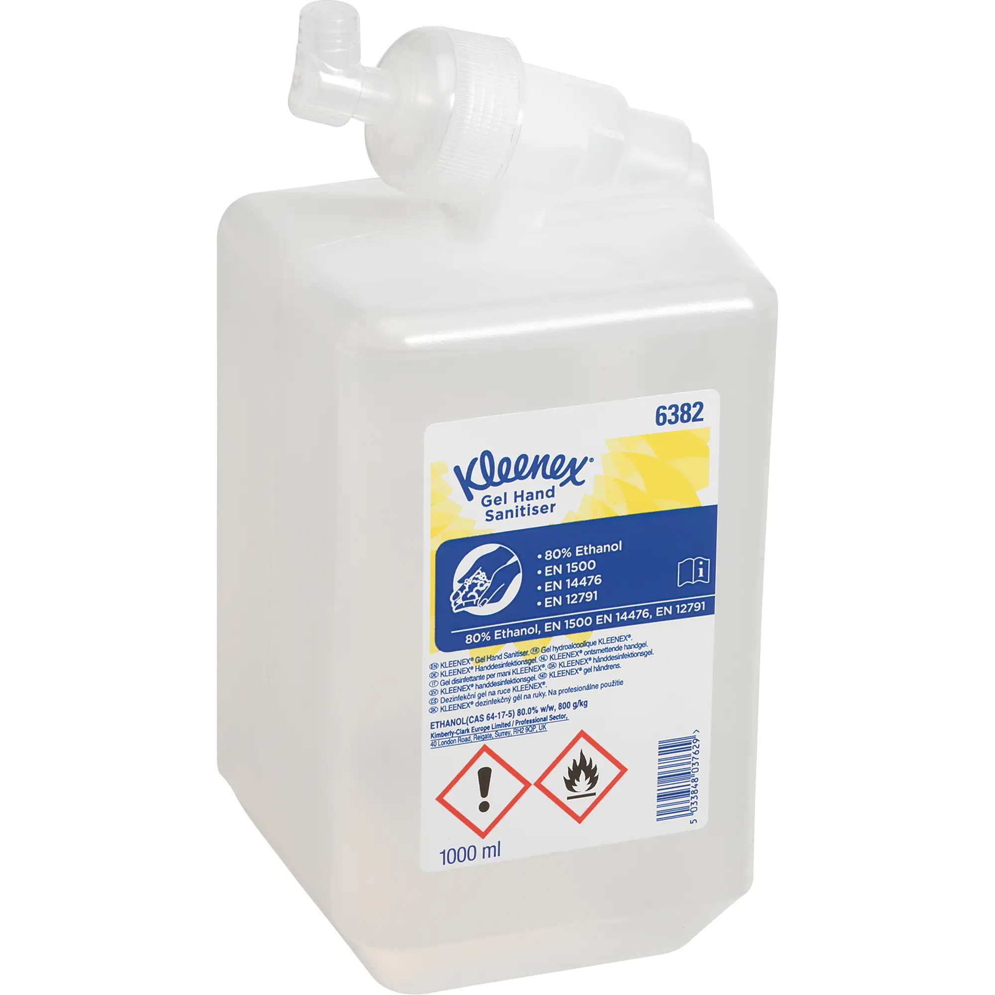 Kleenex Handdesinfektionsgel mit Alkohol 1l aus der Kategorie Desinfektionsmittel