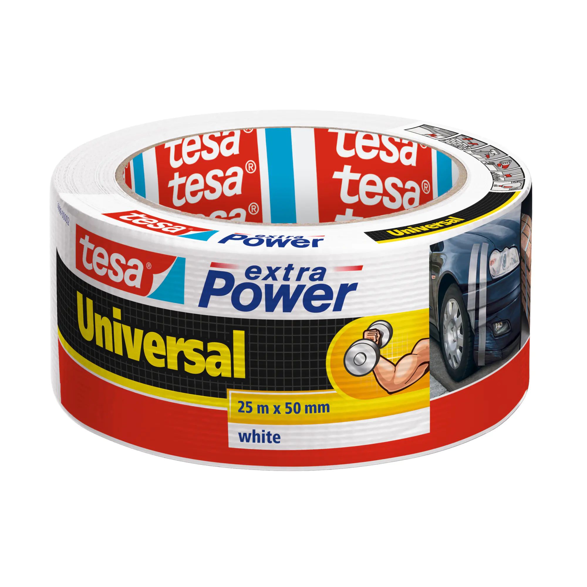 tesa Gewebeband extra Power Universal 50mmx25m ws aus der Kategorie Kleber & Befestigung