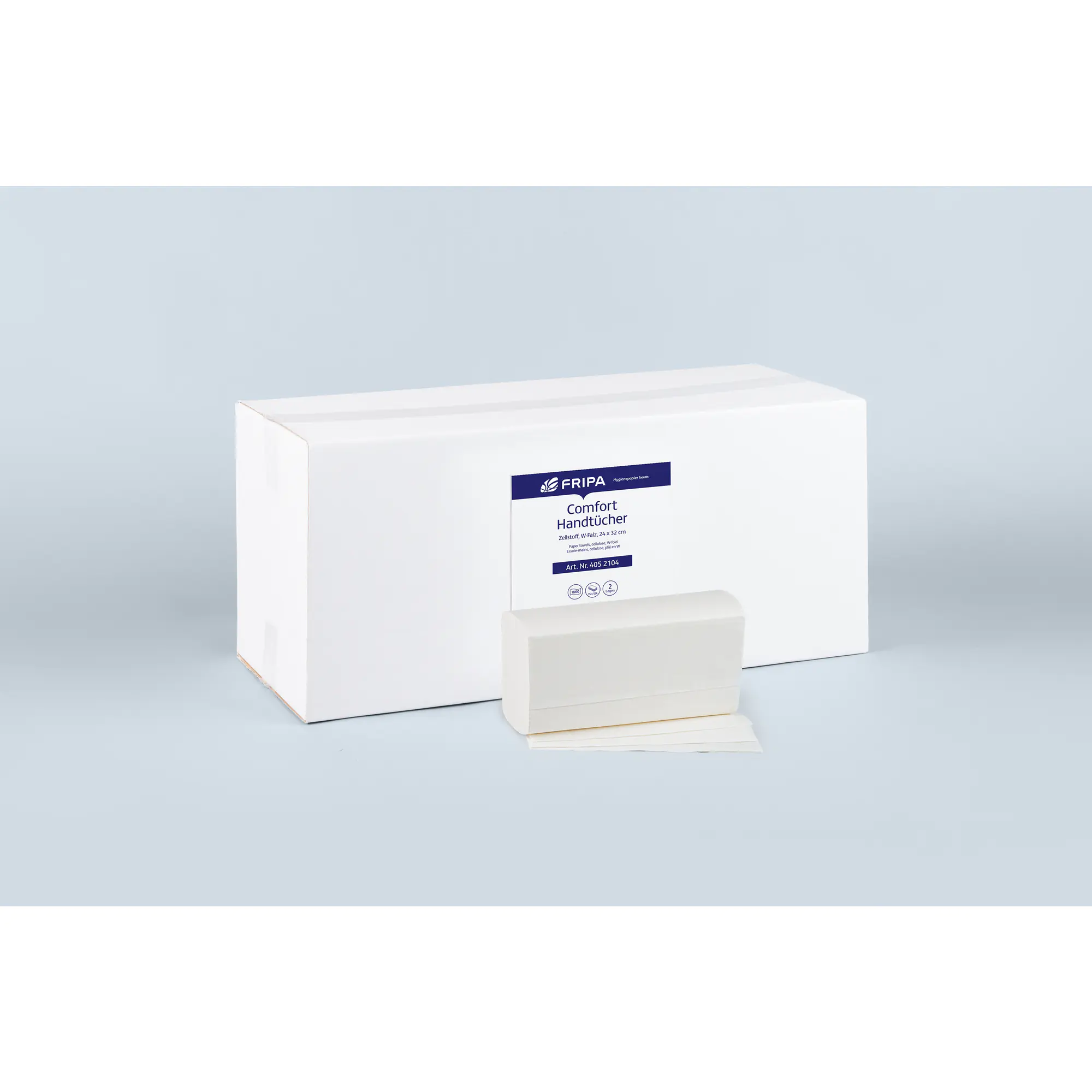 Fripa Papierhandtücher Comfort 24x32cm ws 15x124Bl aus der Kategorie Hygiene