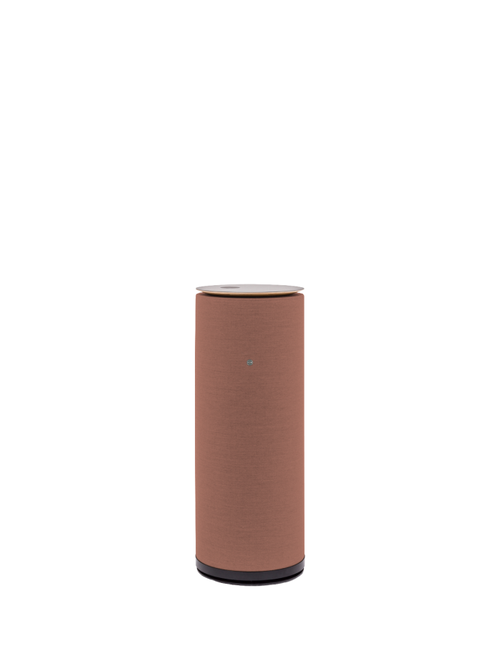 Akustiktower rund Ø 38 cm, Schallabsorption der Klasse A, Höhe 100cm, optionale Induktionsladeplatte aus der Kategorie Akustik
