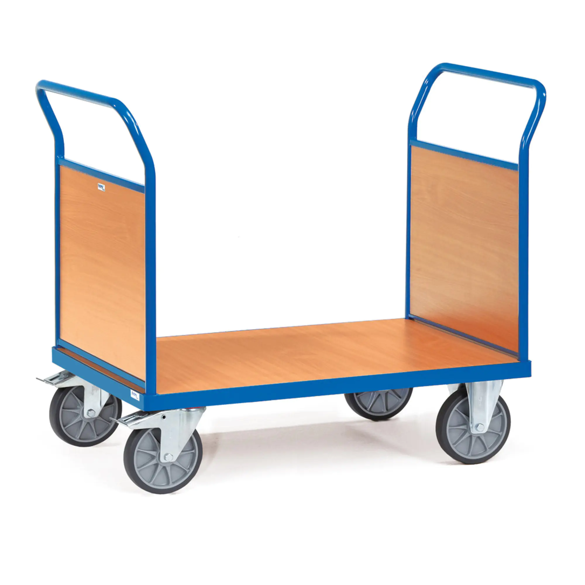 fetra Doppel-Stirnwandwagen Holz 1.000x700mm aus der Kategorie Rollwagen & Transportwagen