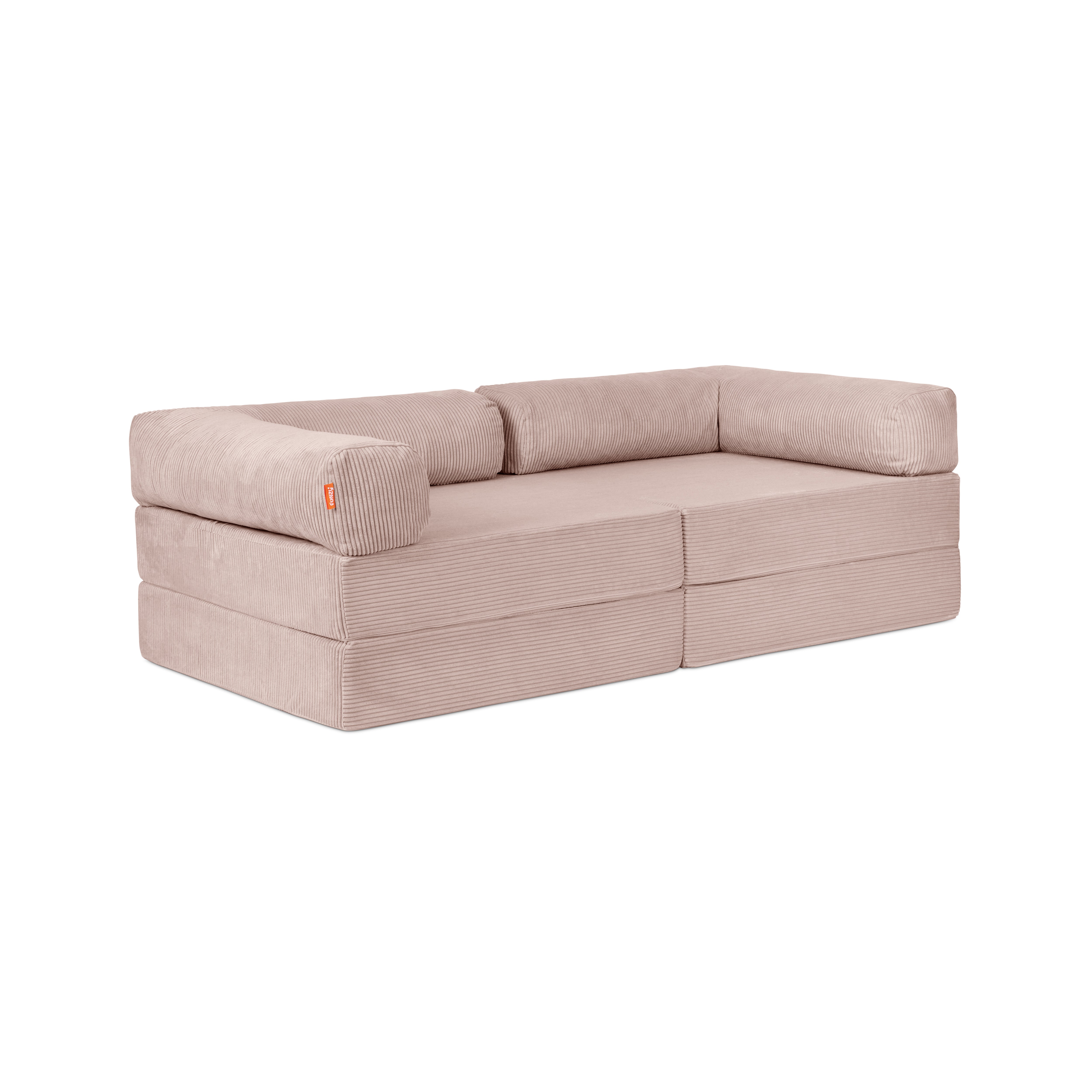 Funzy Spielsofa 2-Sitzer 210 × 105 × 72 cm (B×L×H), Gewicht 47 kg mit Cordbezug aus der Kategorie Funzy