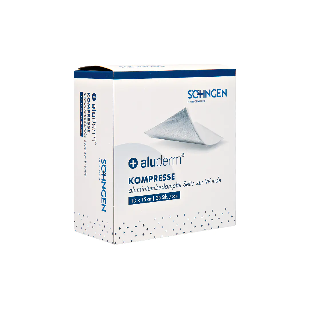 aluderm® Kompresse 10x15 cm Verpackungseinheit 25 St. aus der Kategorie Erste Hilfe