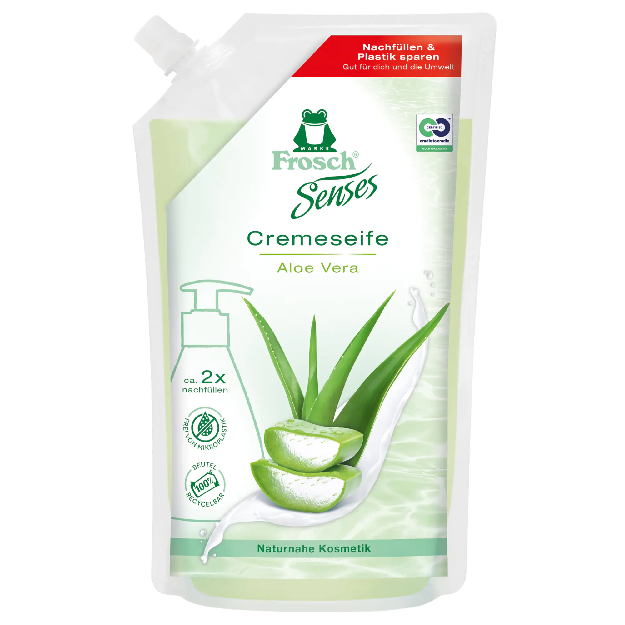 Frosch Aloe Vera Cremeseife 500ml aus der Kategorie Seifen & -spender