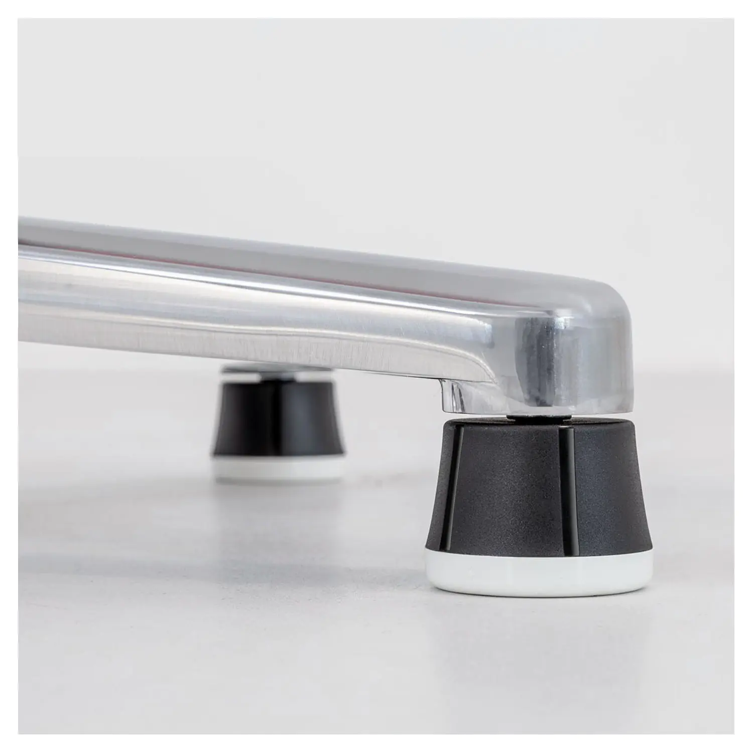 Drehstuhl mit Gaslift, Standfüße, mit Fußring und Sitzpolster, HV2 - Sitzhöhe:  40-56 cm aus der Kategorie Kunststoffstühle