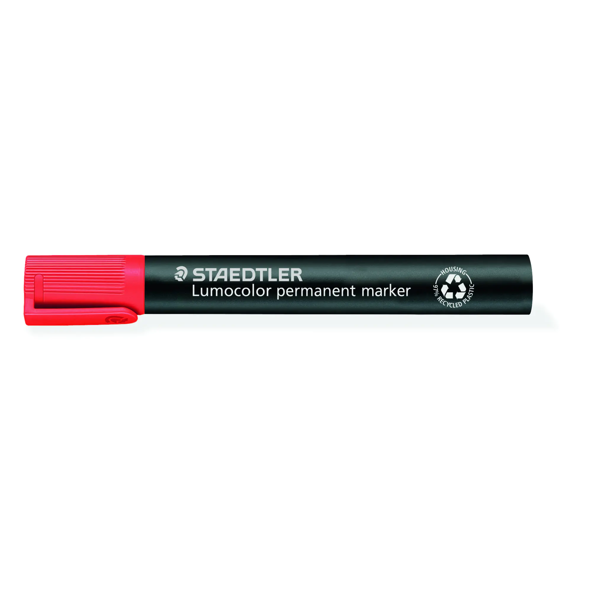 Staedtler Permanentmarker Lumocolor 1-5mm Keilspitze rt aus der Kategorie Marker