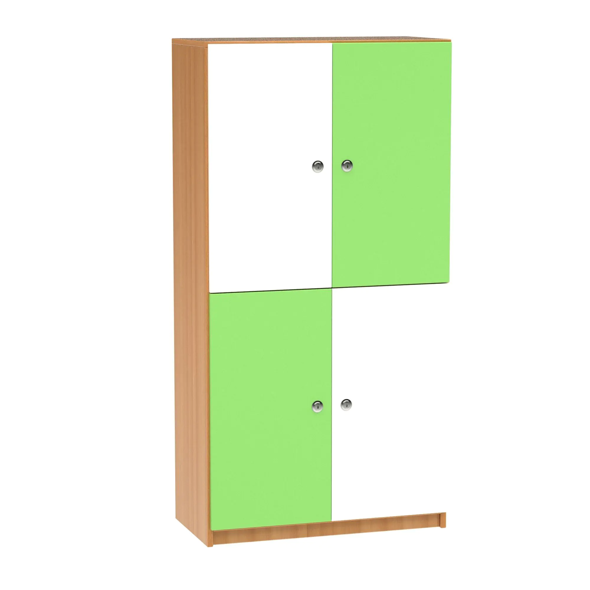 Schließfachschrank, 160 cm hoch, 82x50 cm (B/T), aus der Kategorie Alle Produkte