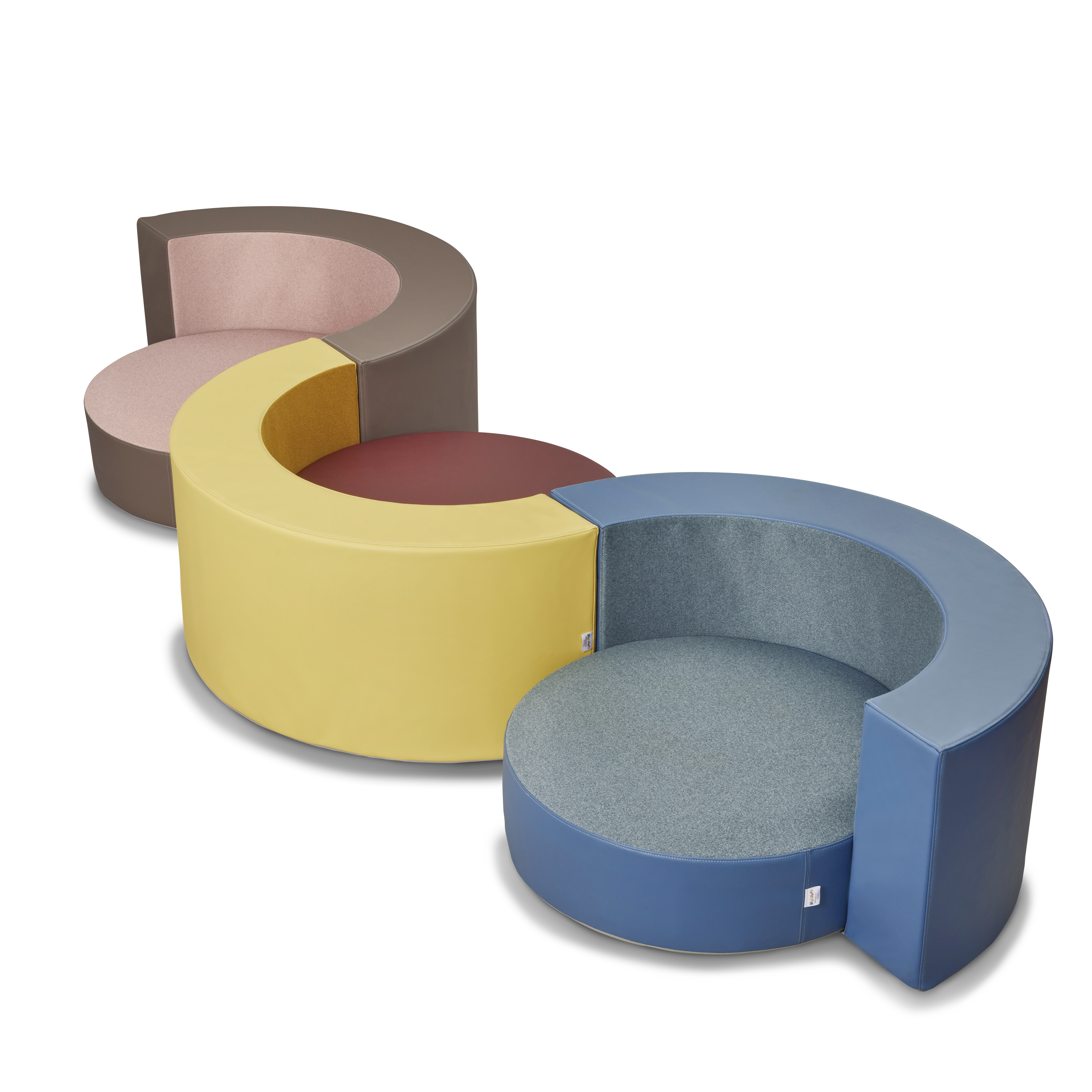 JumpCake Hüpfkissen rund, D 80cm, Sitzhöhe 25cm,  aus der Kategorie Hocker