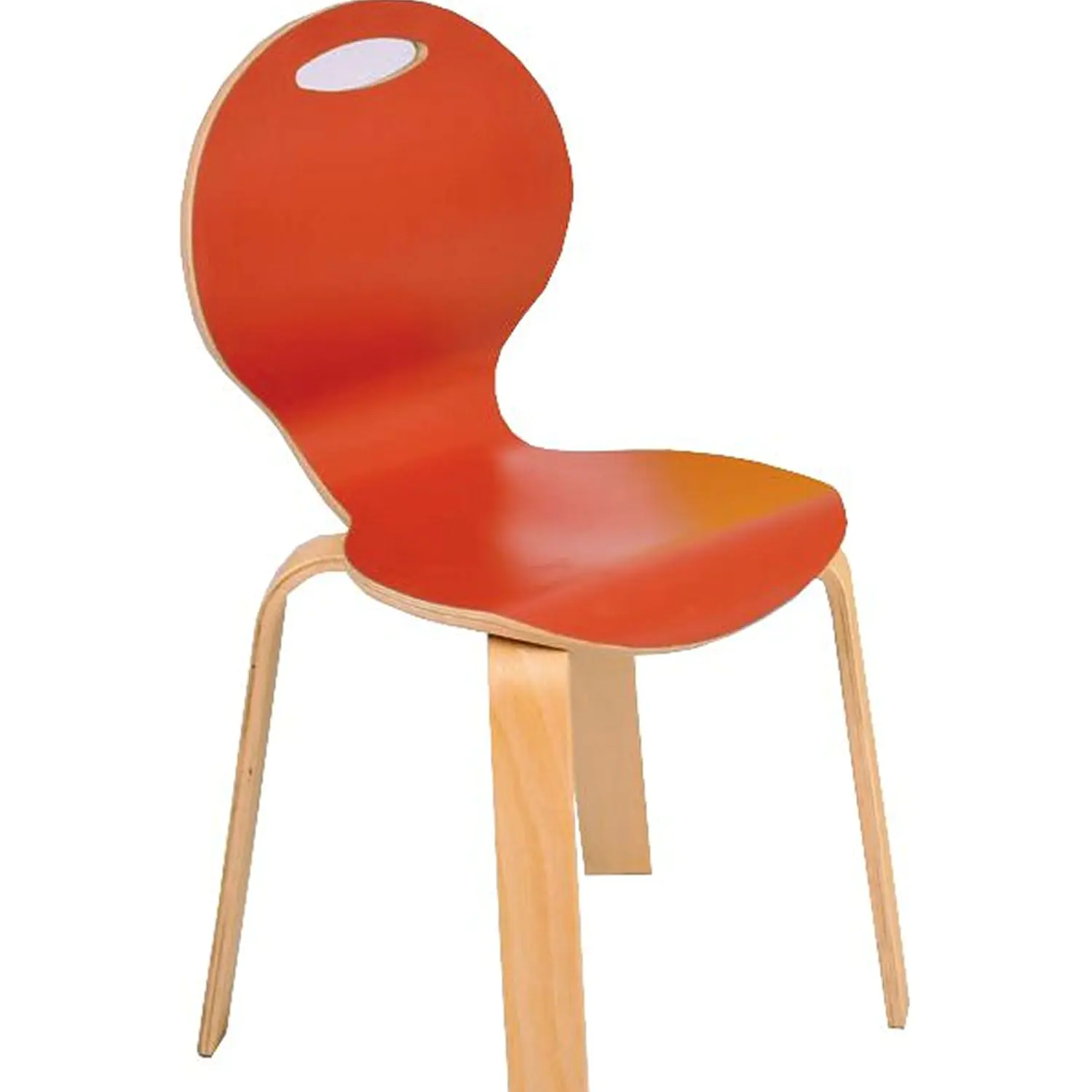 Stuhl Pearl, robuste, geölte Oberfläche, Gestell Massivholz, stapelbar aus der Kategorie Kinderstühle