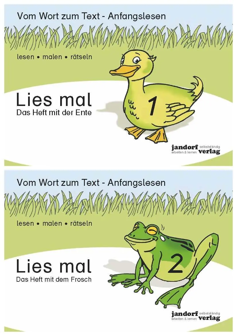 Lies mal (Paket) - Heft 1 und Heft 2 aus der Kategorie Deutsch
