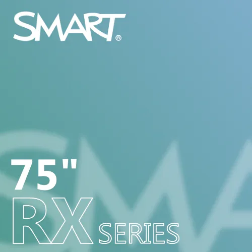 SMART RX interaktives 75" Display mit iQ aus der Kategorie Interaktive Displays