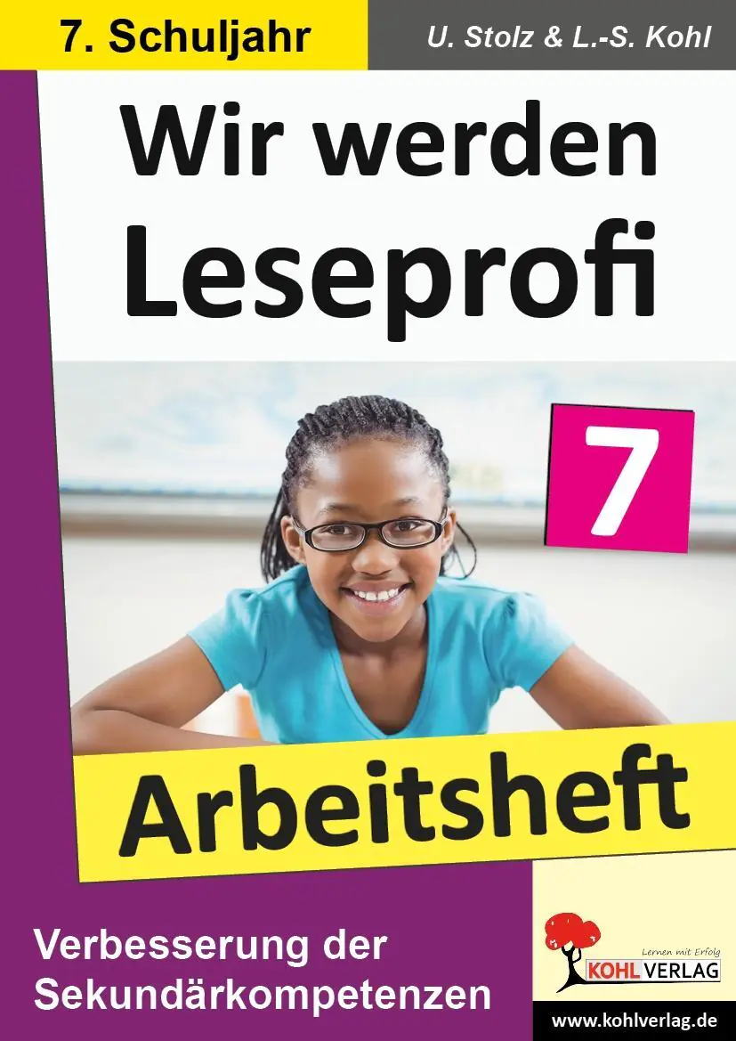 Wir werden Leseprofi - Fit durch Lesetraining! / Arbeitsheft 7. Schuljahr aus der Kategorie Deutsch