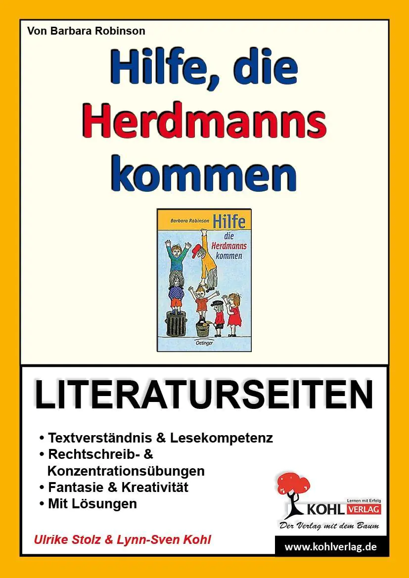 Hilfe die Herdmanns kommen / Literaturseiten aus der Kategorie Deutsch