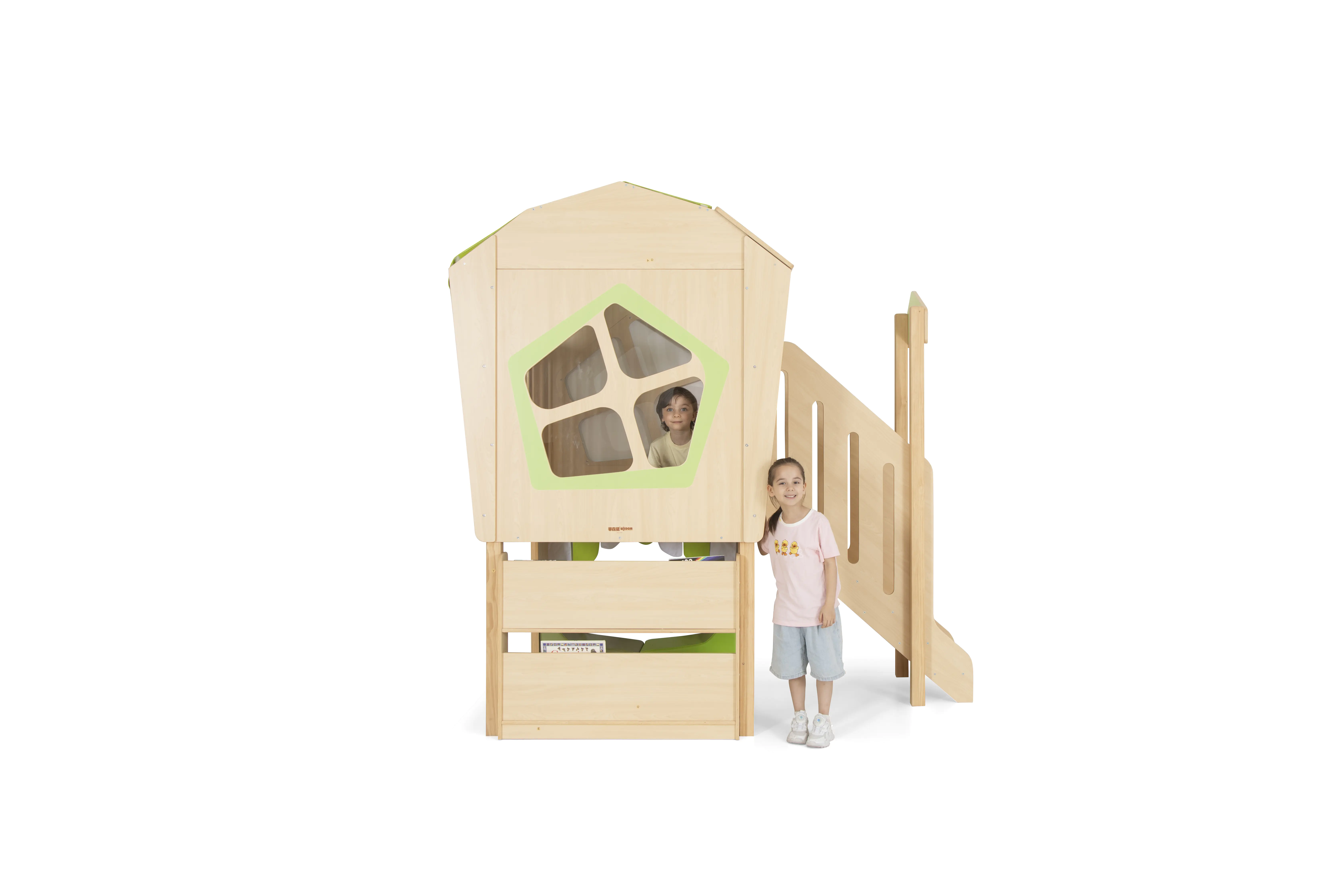 Wisdom Owlaf | Baumhaus | 226 x 116 x 229 cm | Holz aus der Kategorie Bausteine & Spiellandschaften