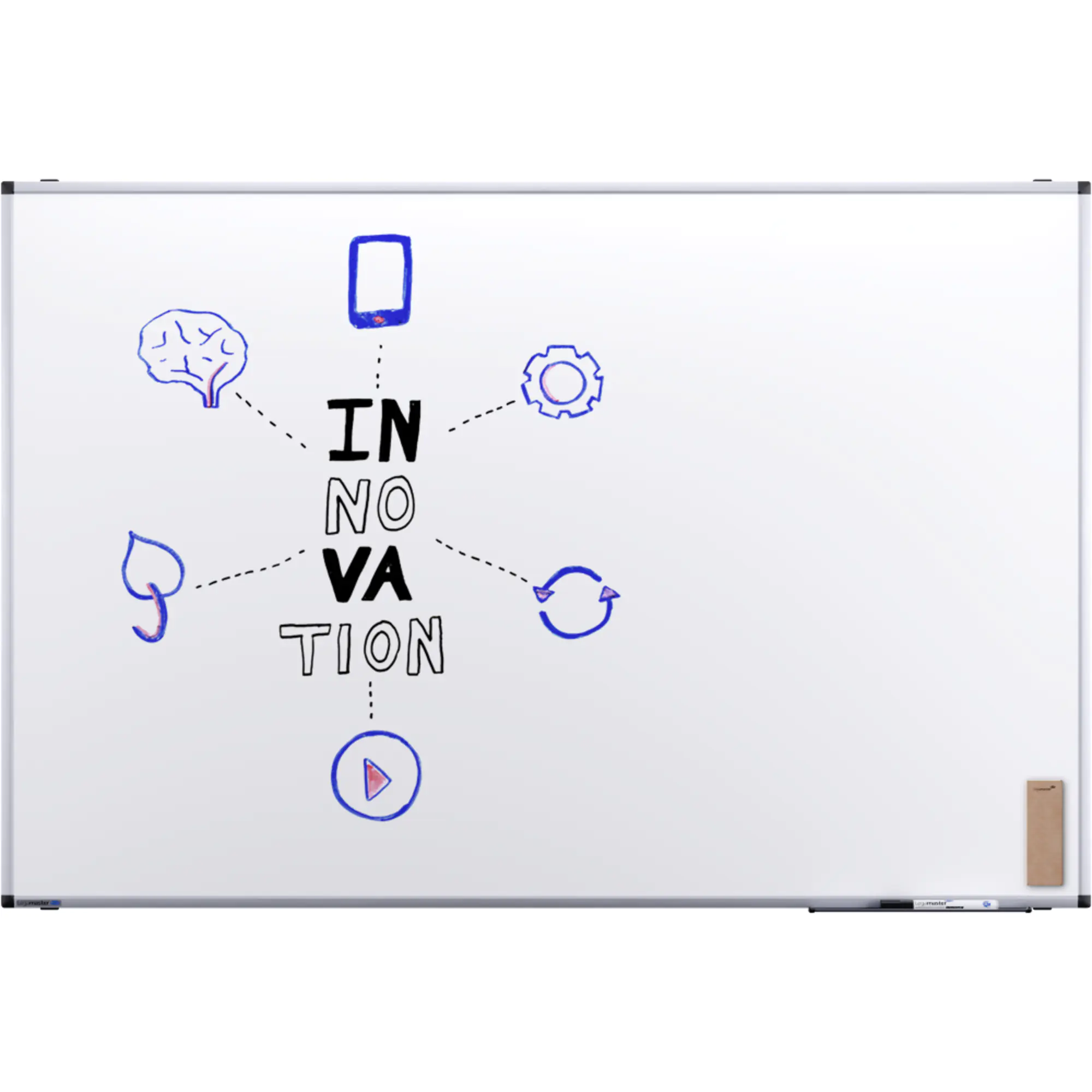Legamaster Whiteboard UNITE 100x150cm aus der Kategorie Whiteboards
