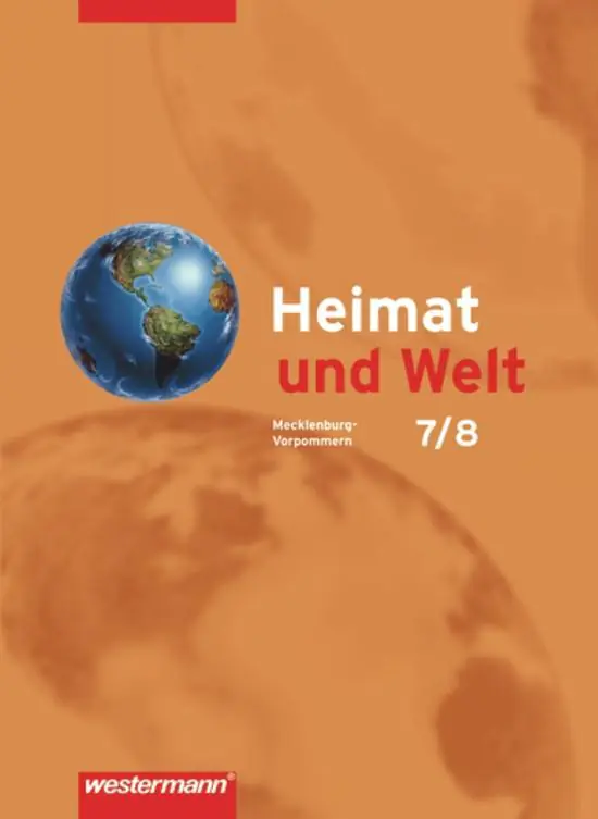 Heimat und Welt 7/8. Schülerband. Mecklenburg-Vorpommern aus der Kategorie Geographie