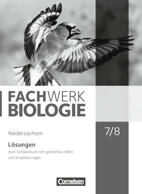 Fachwerk Biologie 7./8. Schuljahr. Lösungen Niedersachsen aus der Kategorie Biologie