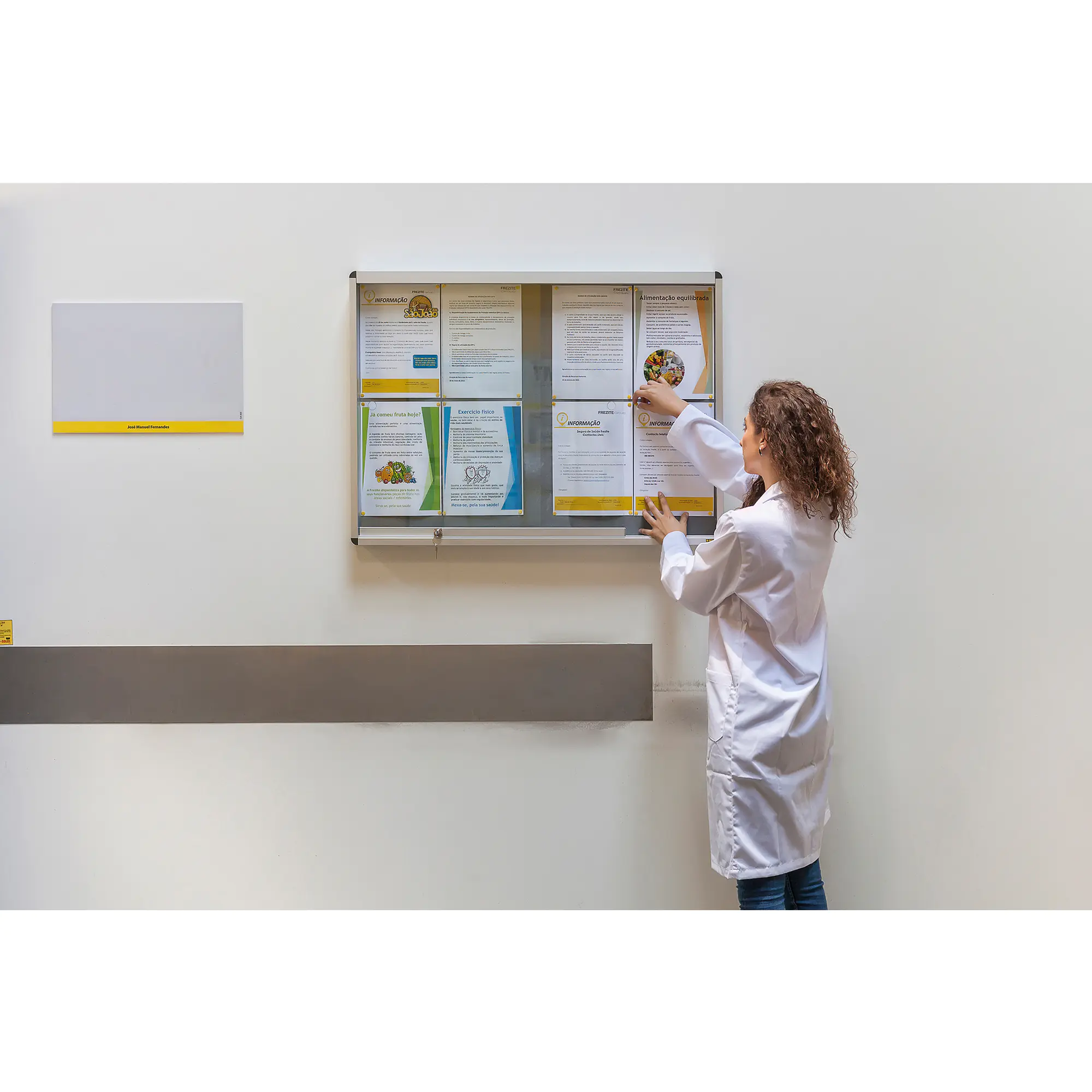 Bi-office Schaukasten Innen magnetisch 114,6x96,7cm aus der Kategorie Schaukästen