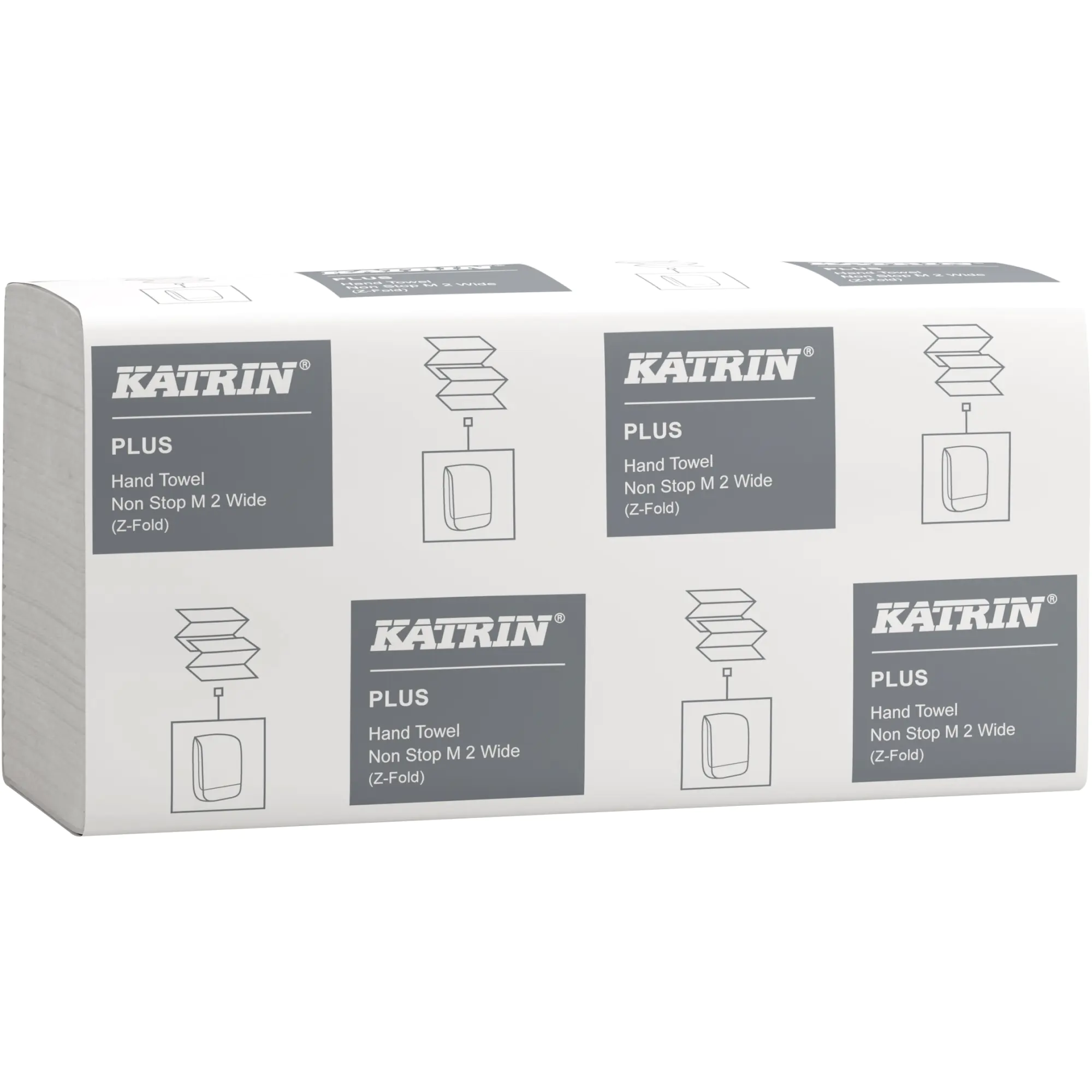 Katrin Papierhandtuch Plus M2 wide 2lg. ws 2400Bl. aus der Kategorie Papiertücher & -spender