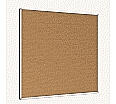 Korktafel 120x120 cm, ohne Ablage, aus der Kategorie Präsentationsflächen & -ausstattung