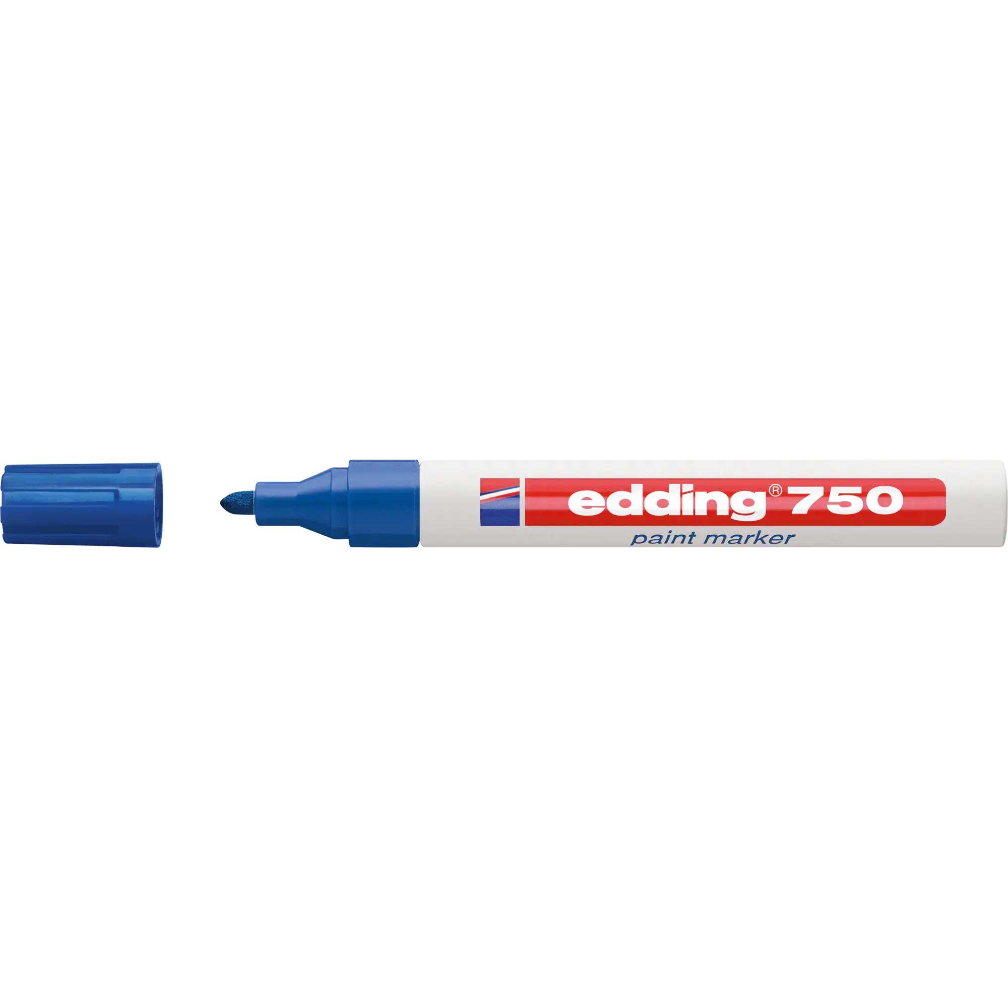 edding Lackmarker 750 2-4mm Rundspitze permanent bl aus der Kategorie Basteln & Kreativ