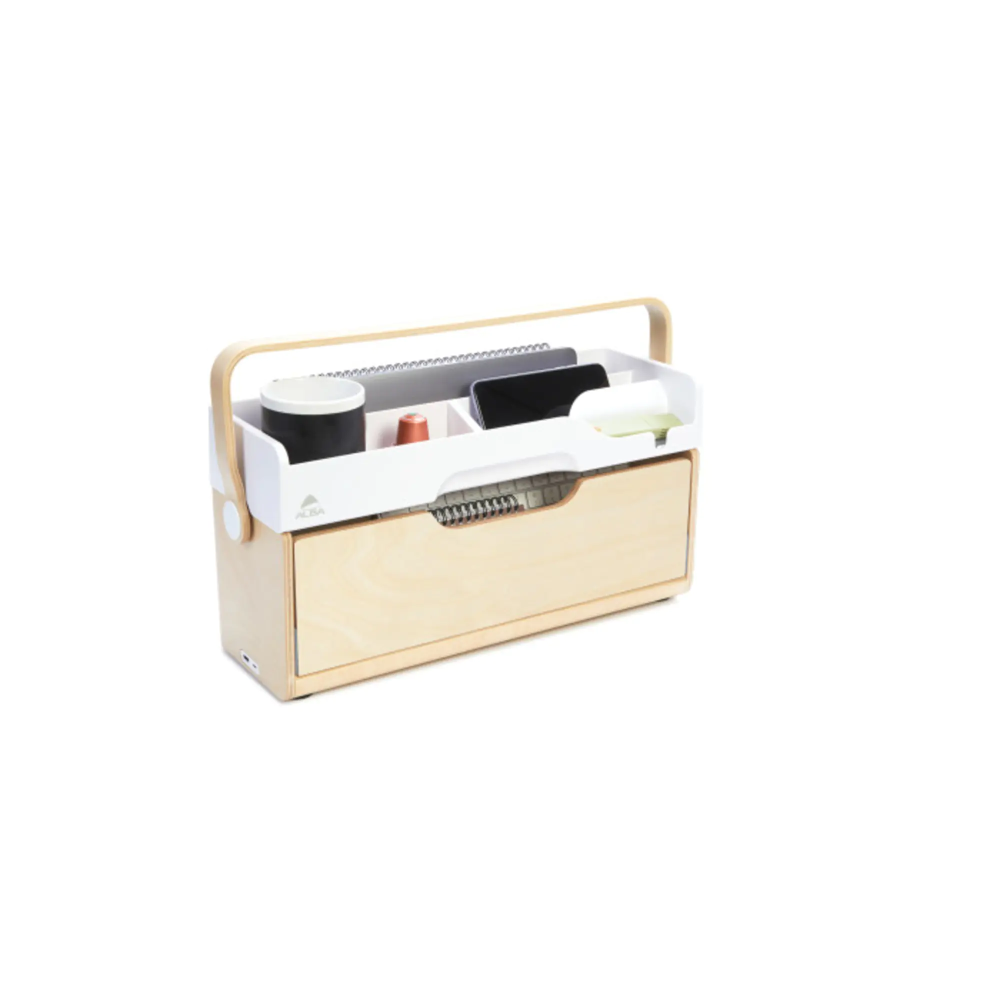 Alba Arbeitsbox holz/ws aus der Kategorie Ordner & Ablage