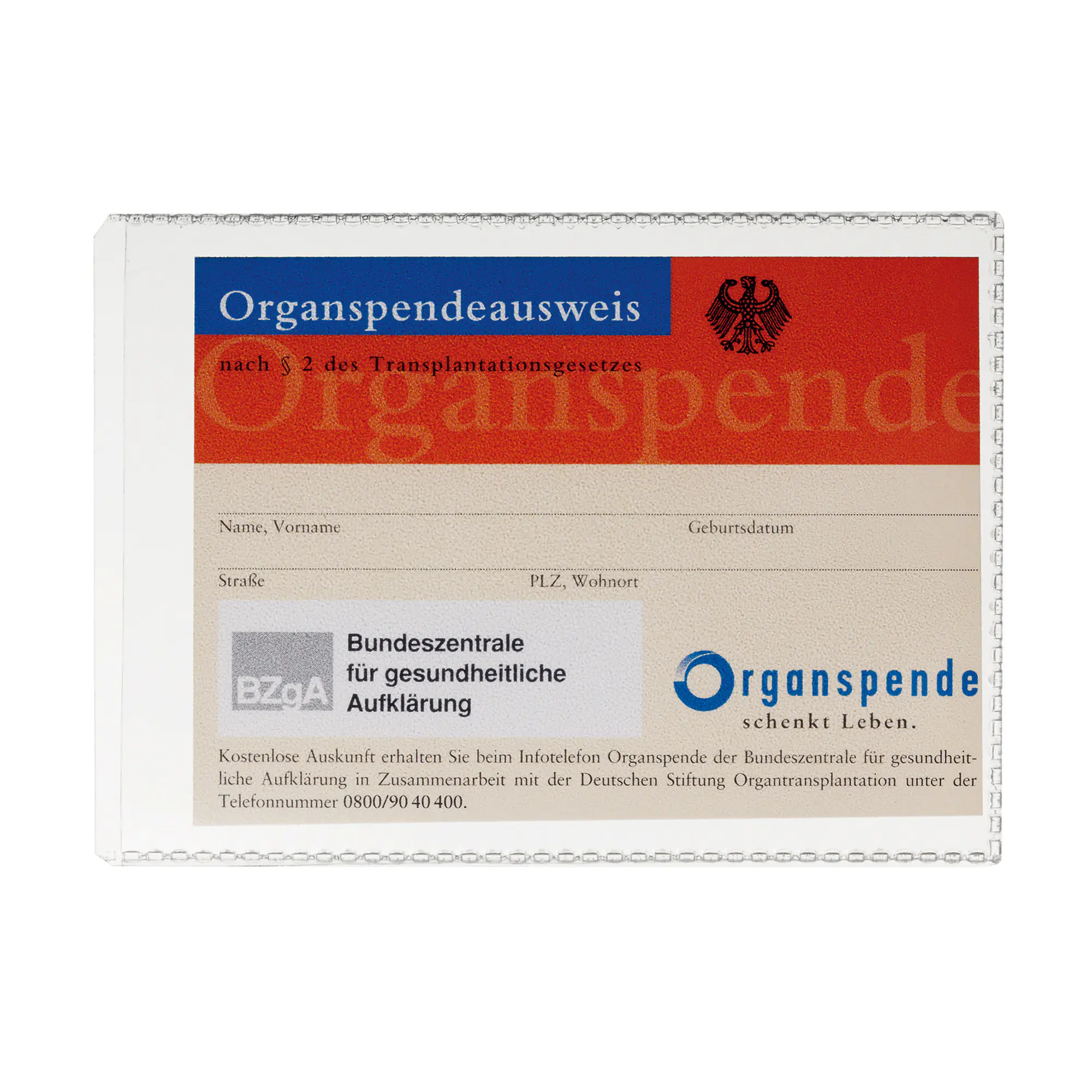 Durable Ausweishülle 74x105mm PP tr aus der Kategorie Sichthüllen