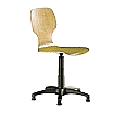 Drehspindelstuhl, höhenverstellbar 48-67 cm, feststehend, aus der Kategorie Stühle