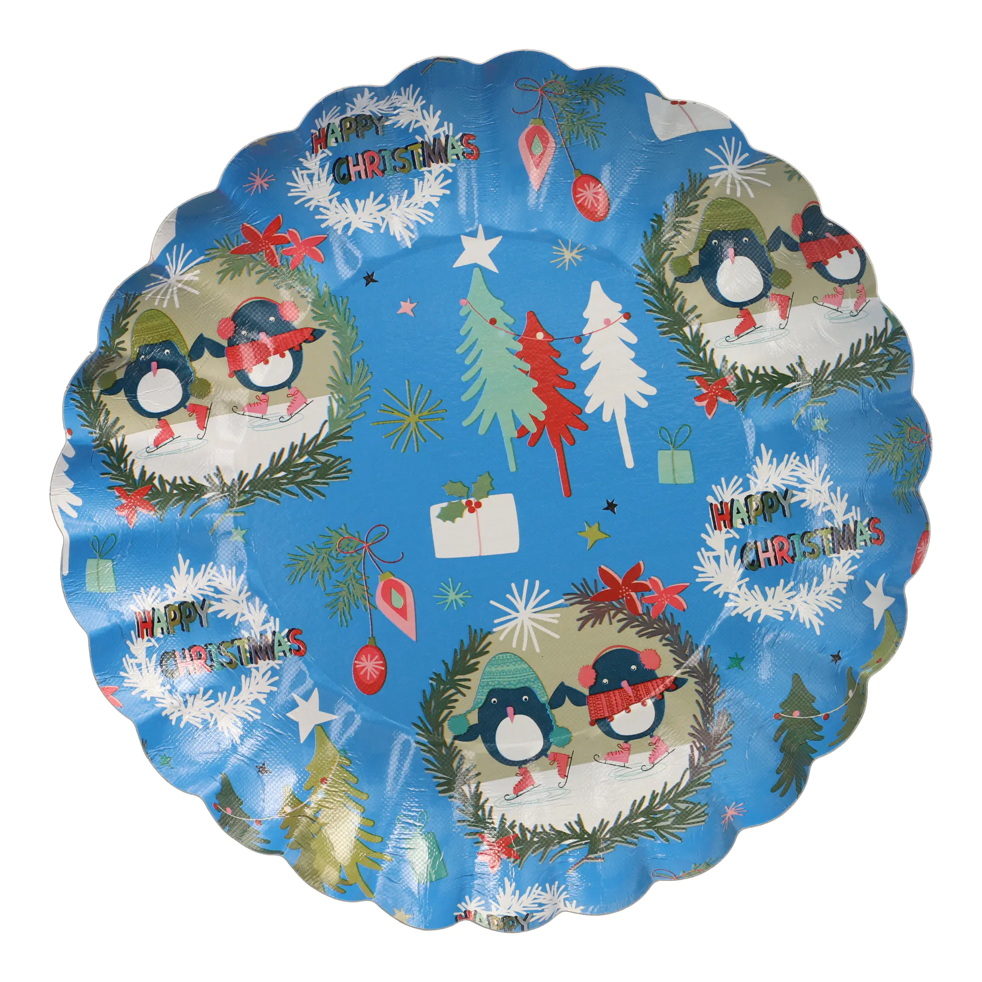 Papstar Präsentierschale Weihnachten 23cm sort 2St aus der Kategorie Haushaltsbedarf