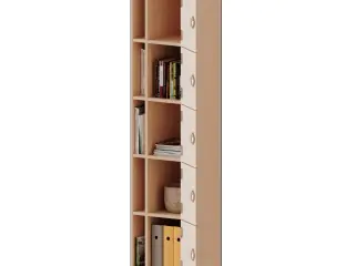 Schließfachschrank, 5 OH, 5 Schließfächer, mit Postfach, rechts, B/H/T 40,5x190x40cm aus der Kategorie Schließfachschränke für Lehrer