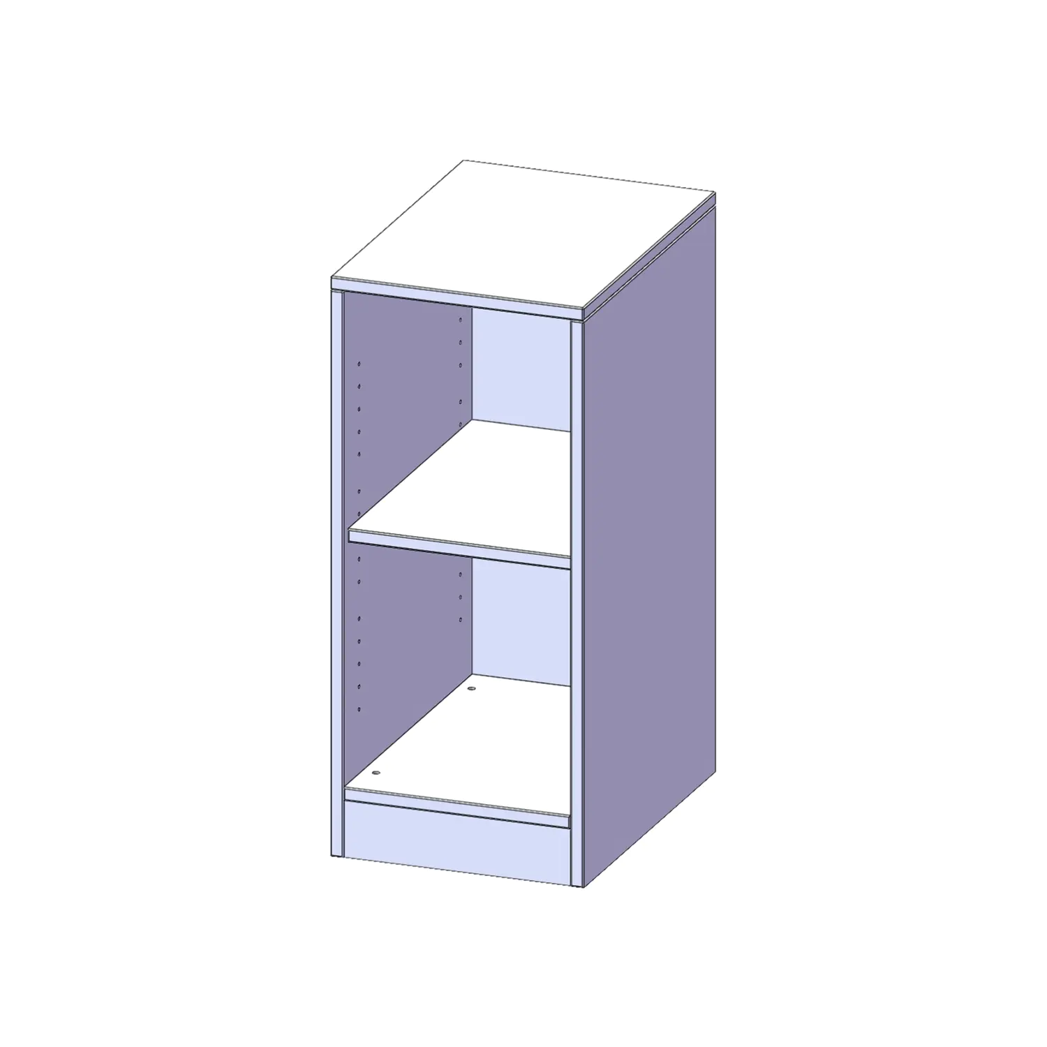 ErgoTray Regal, einreihig, 2 OH,  1 EB, B/H/T 36,1x82x50cm aus der Kategorie Klassenraumregale