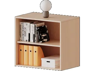 Aufsatz, 2 OH, B/H/T 80x72x60cm aus der Kategorie Regale allgemein