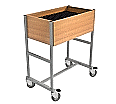 Klassenbuchwagen, für 16 Klassenbücher, kein Deckel,