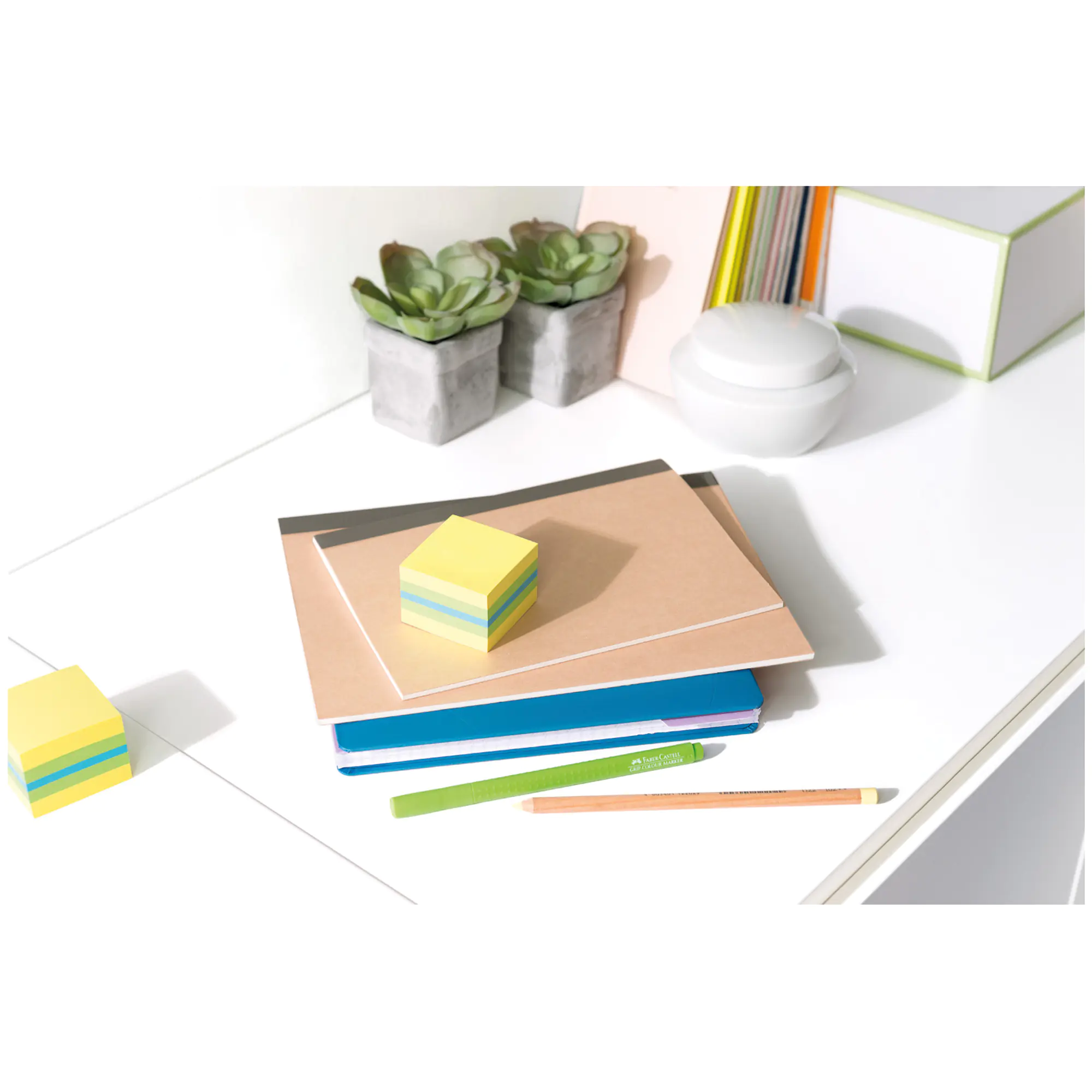 Post-it Haftnotiz Mini Würfel 51x40x51mm sort aus der Kategorie Haftnotizen & Notizzette