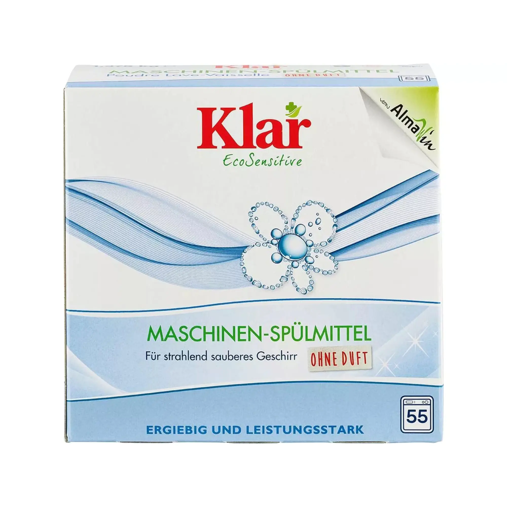 Klar Geschirrspülmittel EcoSensitive Pulver 1,375kg aus der Kategorie Reinigungsmittel