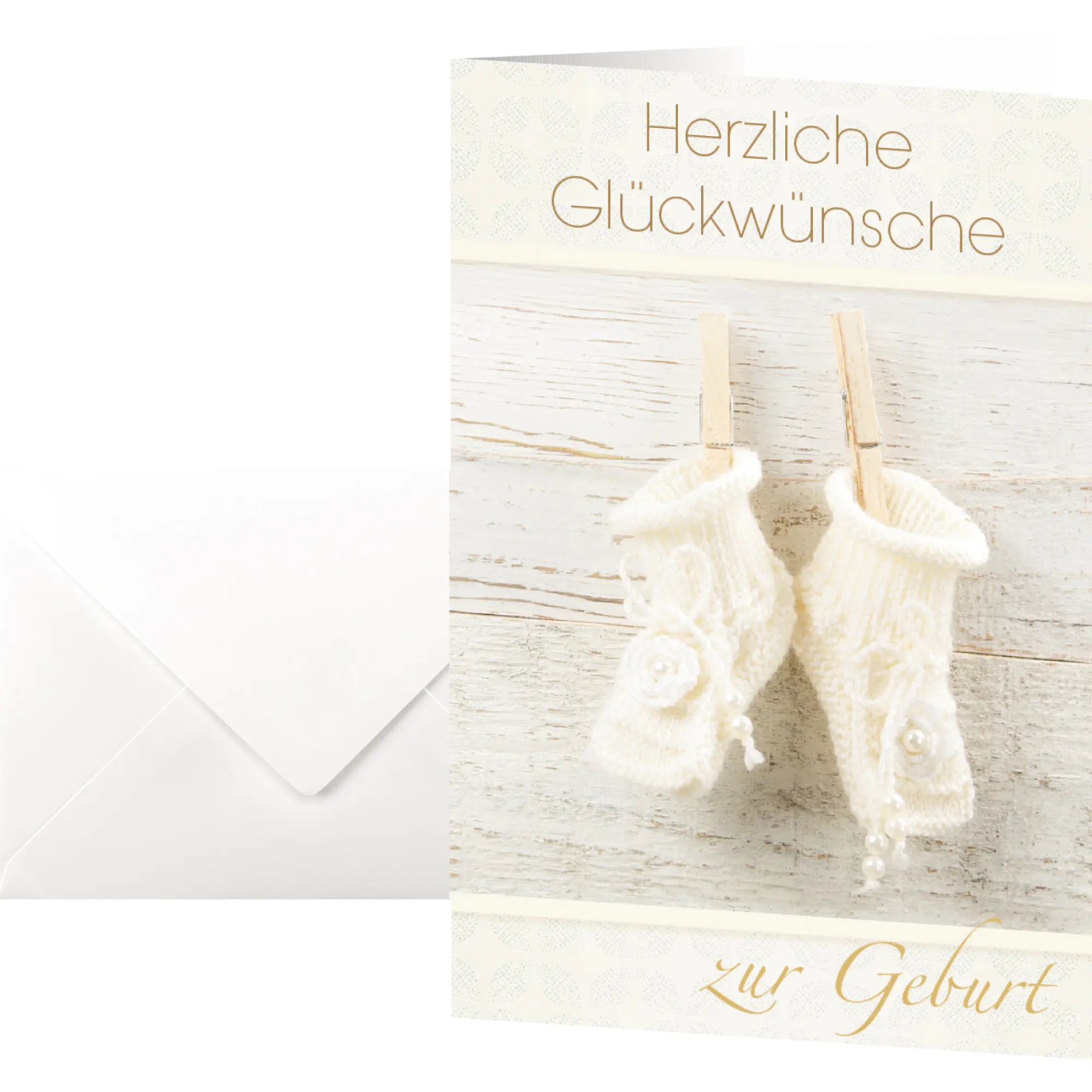 Sigel Faltkarte Baby 10 St./Pack. +Umschl. aus der Kategorie Karten