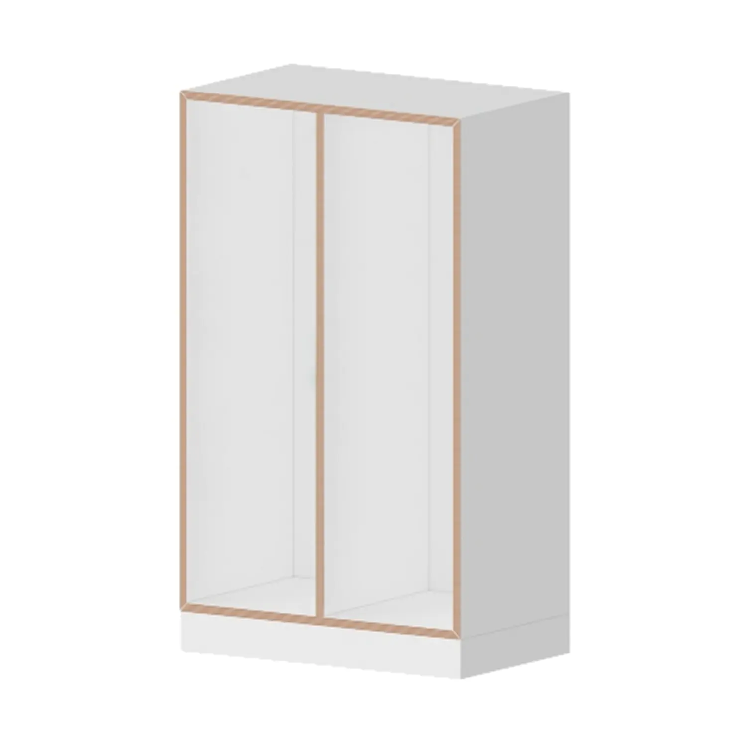 qickly® Zweierregal Korpus 3 OH, B/H/T: 70,1x110,5x42,6 cm aus der Kategorie Regale Schnelllieferprogramm