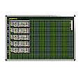 Klassen-Plantafel,  8 Stunden Mo-Fr, für 40 Klassen, 103x177 cm,